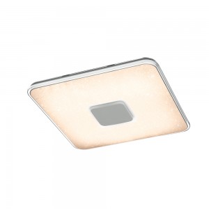 LED plafondlamp met witte kap of starlight kap 323019