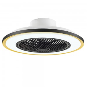 Ventilador de teto LED com luz e controle remoto Modelo E/F 323126