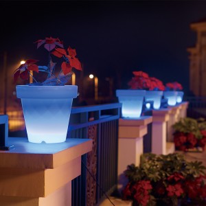 Solar LED Garden Pots LED Garden Lamps Decorative 303151S/303131S/303133S