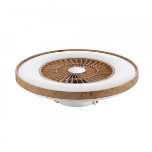 Moderne loftsventilatorer med LED-lys fjernbetjening 323052