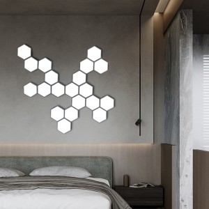 Smart LED Decorative Panel DIY Wall Lamp Panels RGB Color Changing App Control 323065 323066